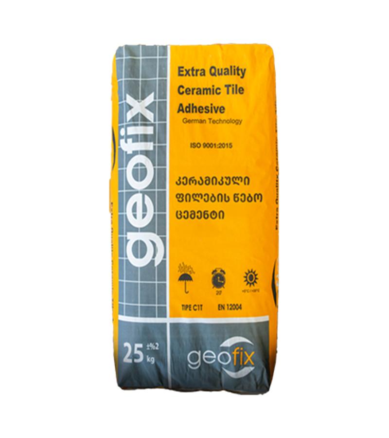ფისოვანი ცემენტი 25კგ  GeoFix.