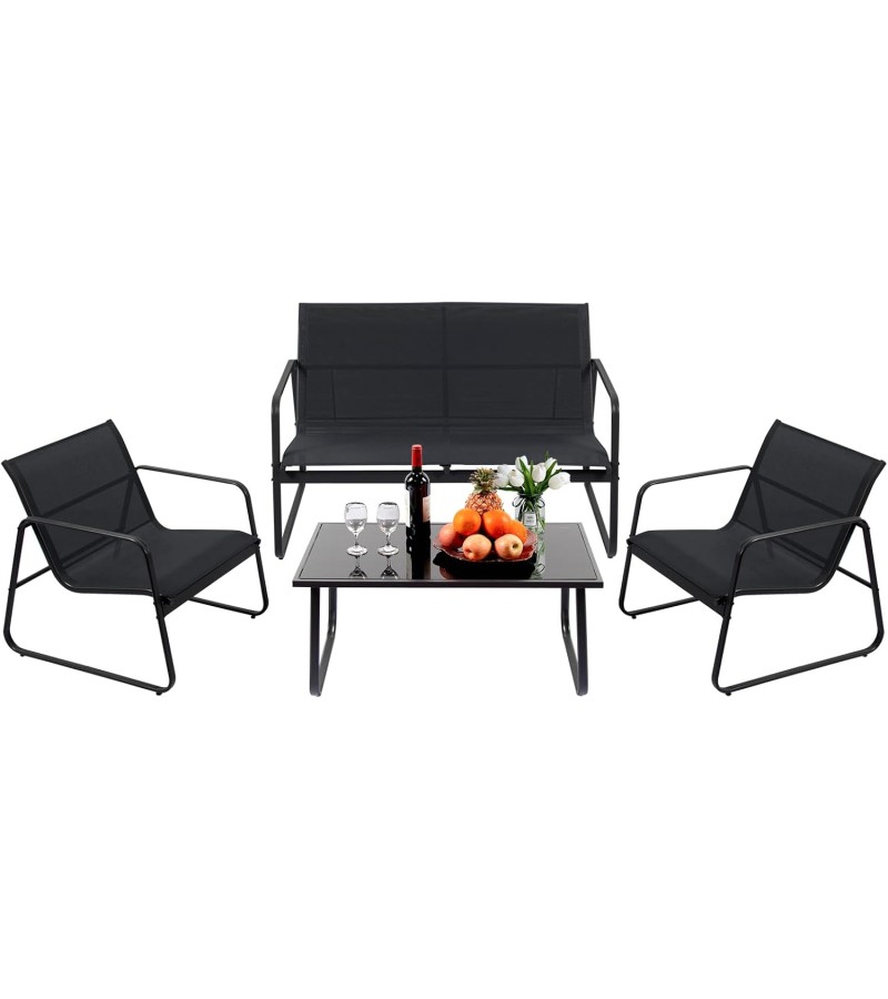 Garden furniture set, table + three ( FS5065 )