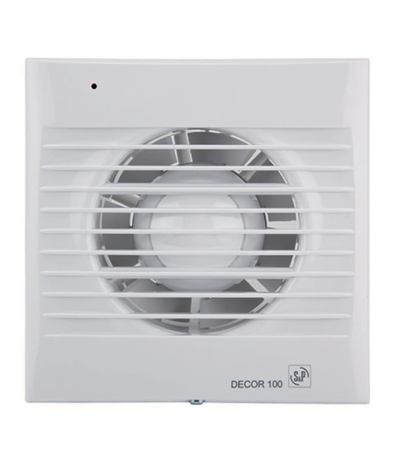 Bathroom hood DECOR-100 white #5210001300 (230V 50HZ) dark. S&P