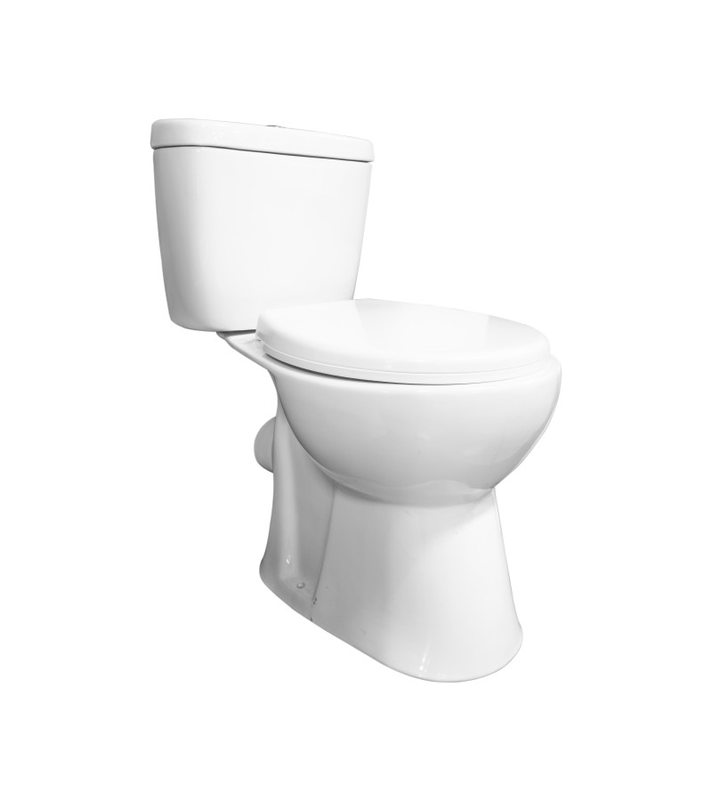 Унитаз с бачком, механизм, крышка ECO RIMLESS