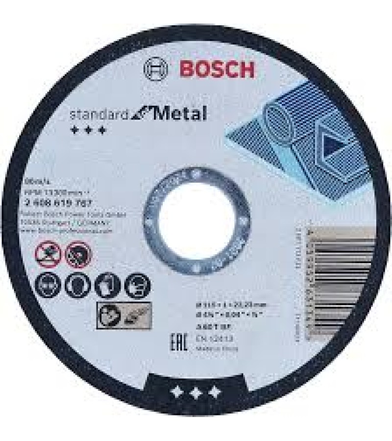 Диск отрезной железный 115х1х22,23мм #2608619767 горький. БОШ