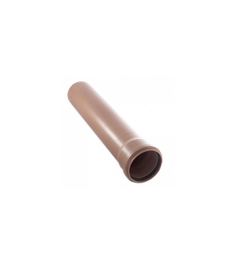 საკანალიზაციო მილი    50*3000 3.2მმ ყავისფერი DAR PIPE