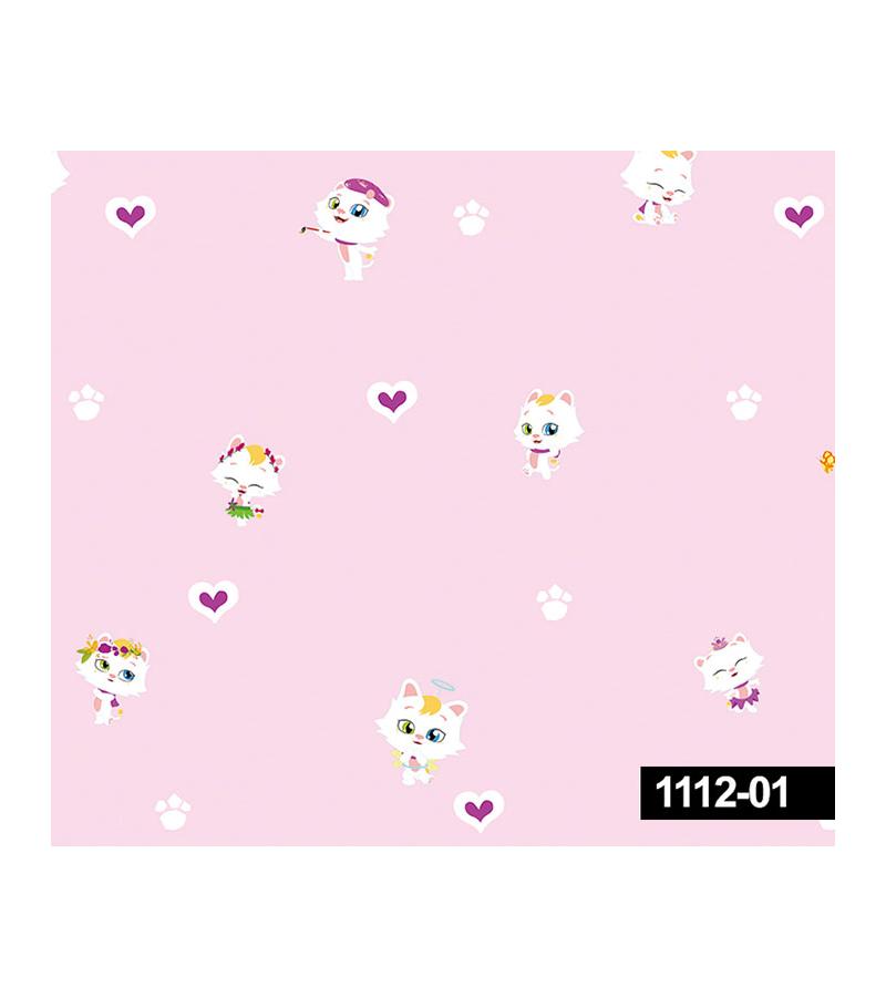 შპალერი ვინილის ფლიზელინის ფუძეზე  # 1112-01  DECOKIDS  1.06*10.20 მტ.  მწარ. ISIK-SA