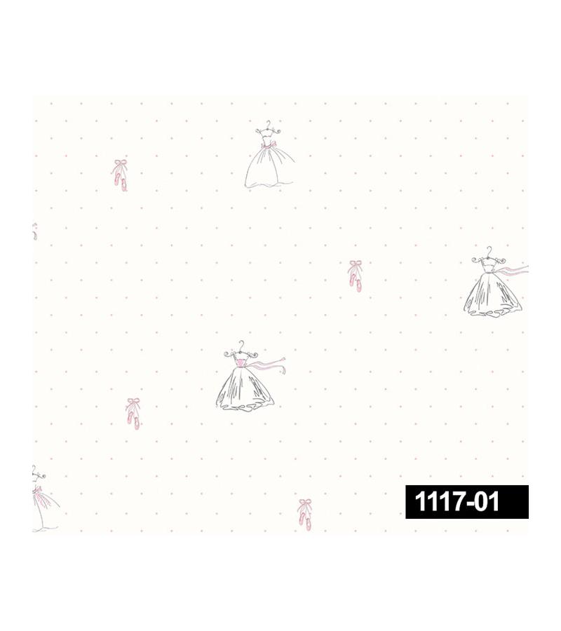 შპალერი ვინილის ფლიზელინის ფუძეზე  # 1117-01  DECOKIDS  1.06*10.20 მტ.  მწარ. ISIK-SA