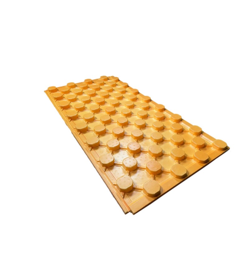Floor heating tile 60*120 cm orange POYTHERM