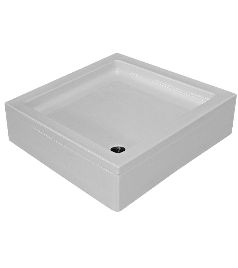 პლასტ. საშხაპის ძირი ოთხკუთხა  ORBIT SQUARE SHOWER  90*90*15.5   მწარ: SANICA