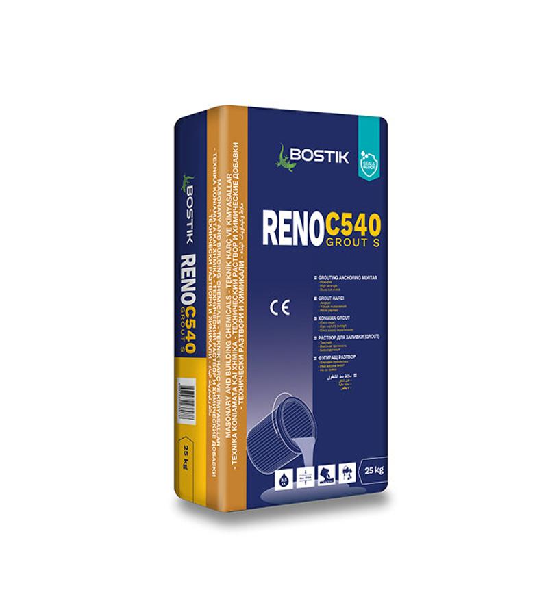 მზა ცემენტი გრაუტი  RENO C710  GROUT XL  25კგ.  BOSTIK