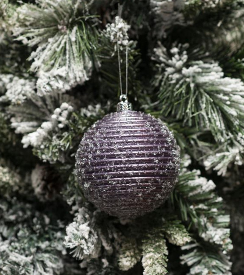 საახალწლო სათამაშო   ბურთულა  2ც  10 სმ  LILI24-A24-17060LP10