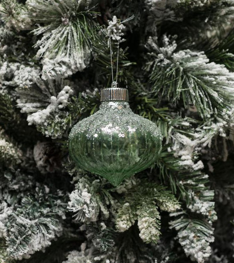 საახალწლო სათამაშო   ბურთულა  2 ც  10 სმ  LILI24-A24-10005ME10