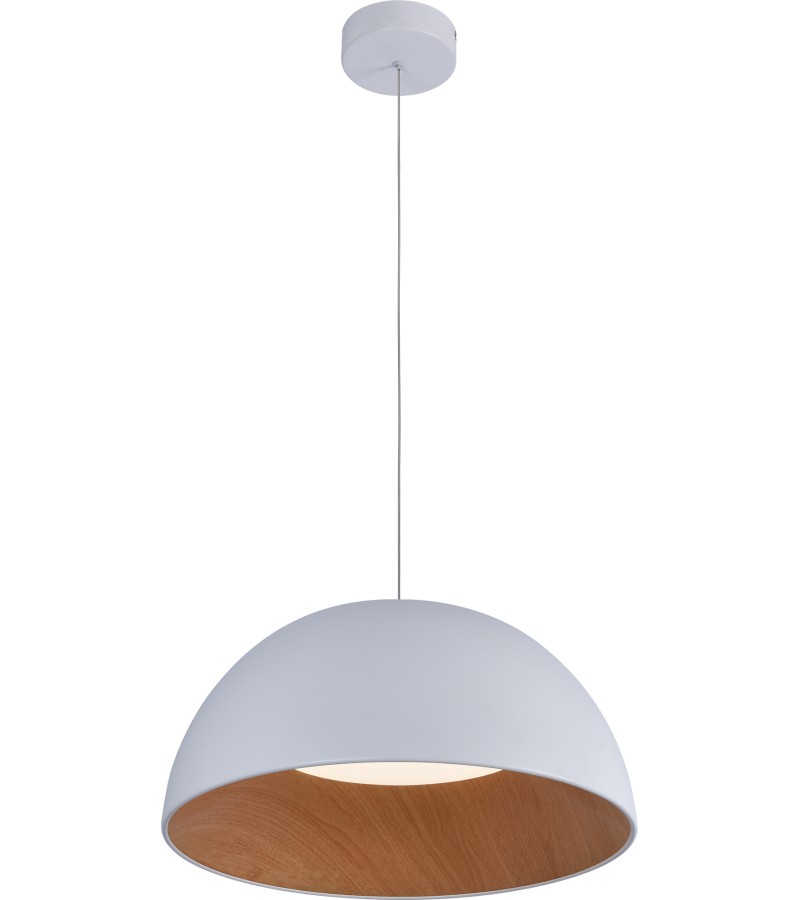 ჭაღი   GZGS-BM8038-1-P-WH  თეთრი  24W*2  ზომა.Ø500