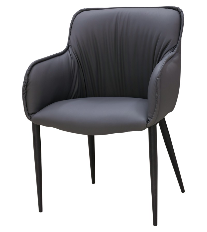 სკამი ლითონის ფეხით  FSZHH-#010  GREY