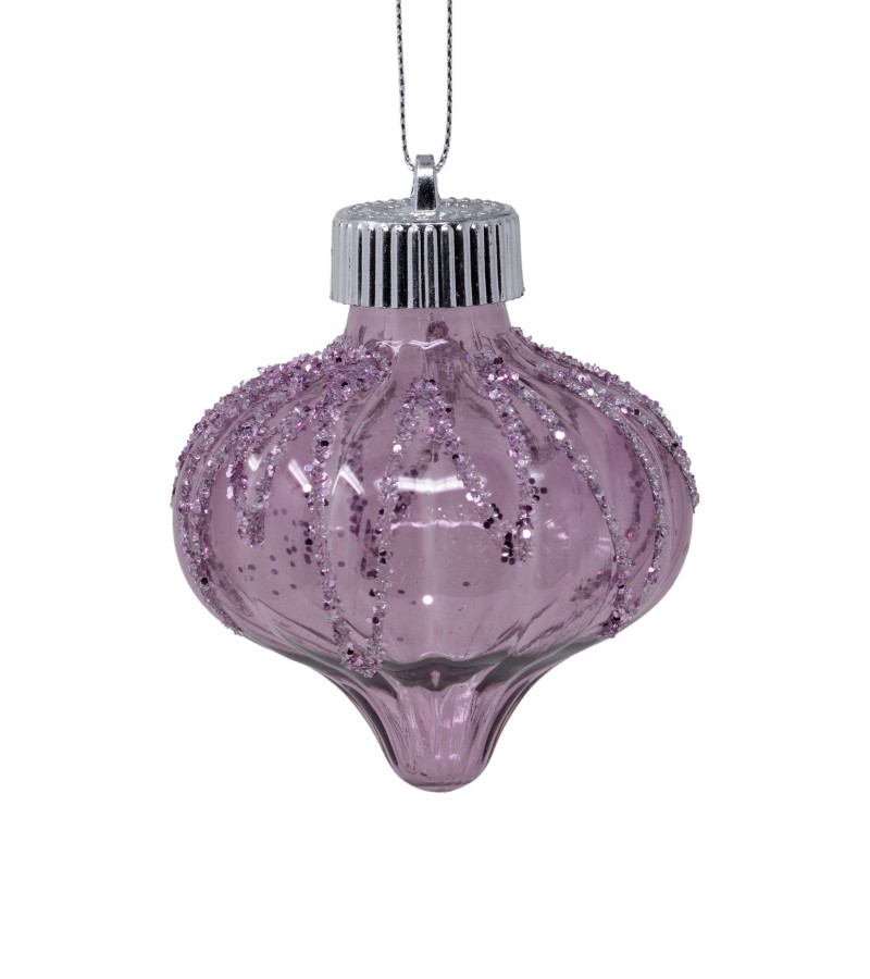 საახალწლო სათამაშო   ბურთულა  3ც  8 სმ  LILI24-A24-10008LP8