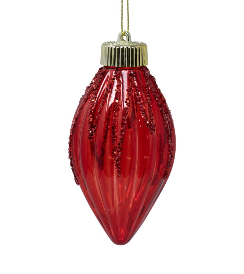 საახალწლო სათამაშო   ბურთულა  3ც  12 სმ  LILI24-A24-10009R