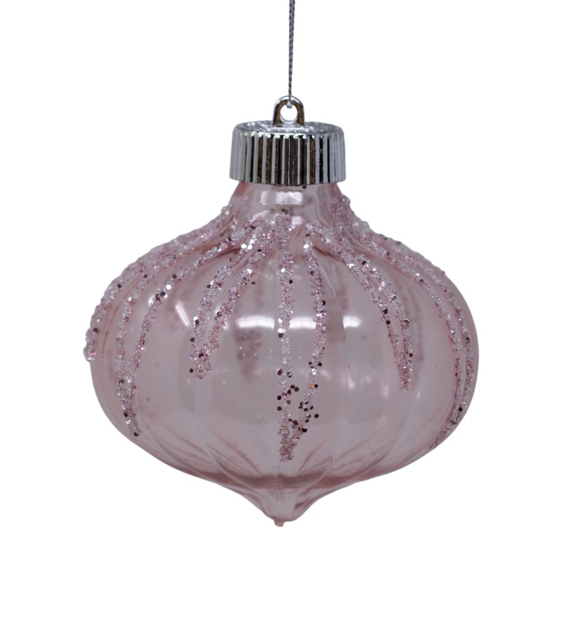 Новогодняя игрушка шар 2 шт 10 см LILI24-A24-10008PK10