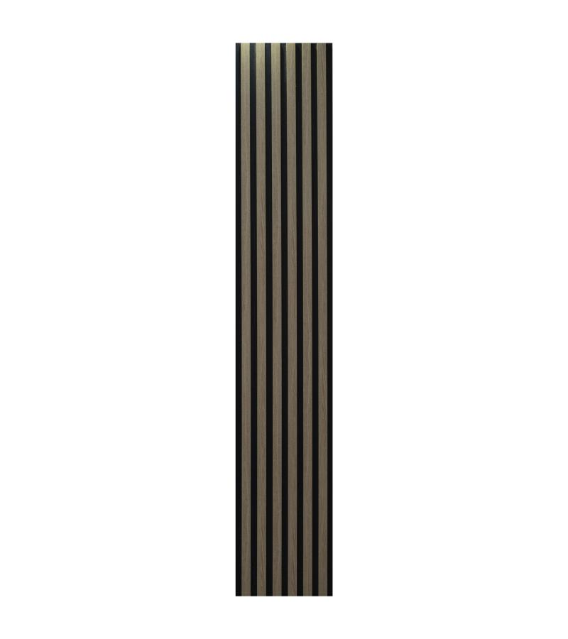 დეკორატიული პანელი აკუსტიკური  LB-5014/1  MDF 18*134*2800  MATT DELPHI OAK 3039   მწარ.  AGT