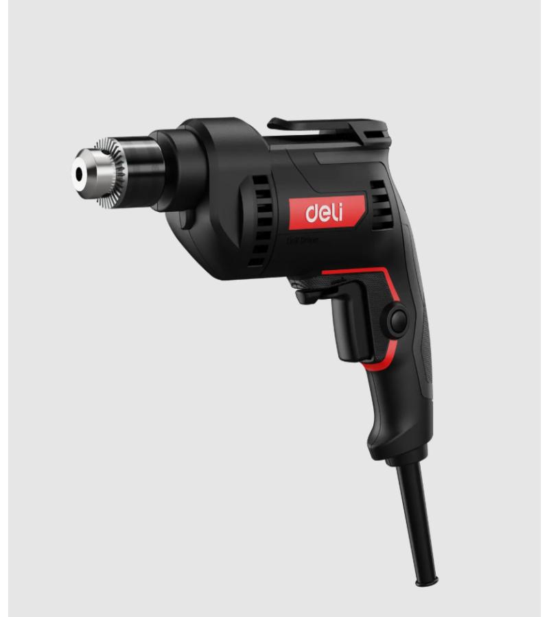 ელ.დრელე  680W  3000 ბრ / წთ  RED  DE-CZ13-1E   მწარ.  deli 