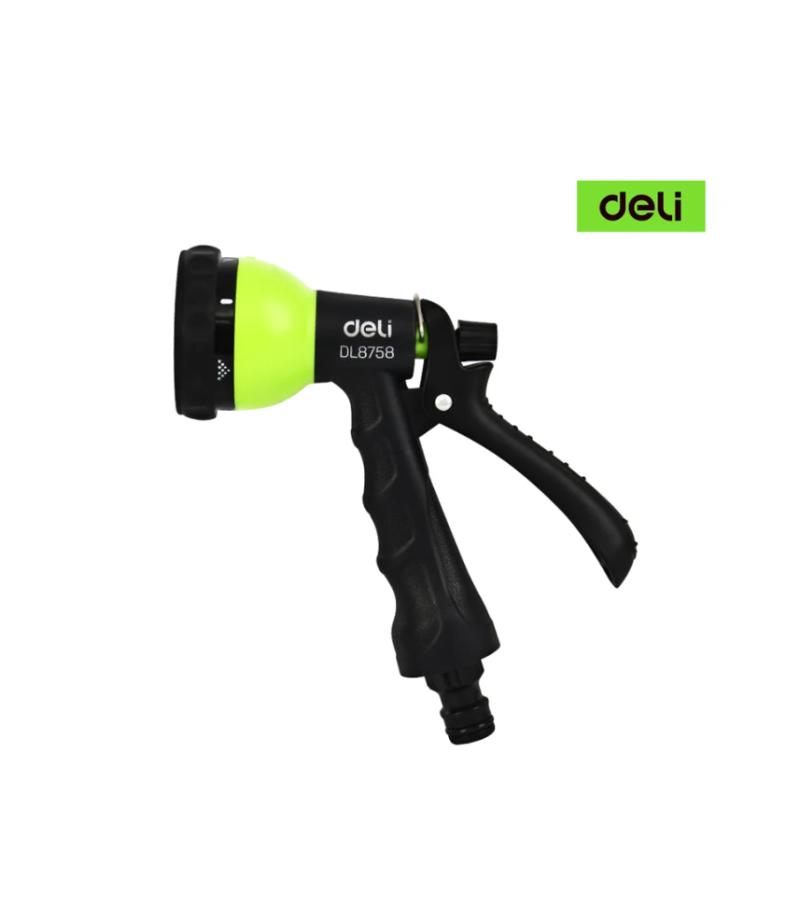 წყლის მილის გამფრქვევი საქშენი  3/4  7-Spray  DL8758   მწარ.  deli 