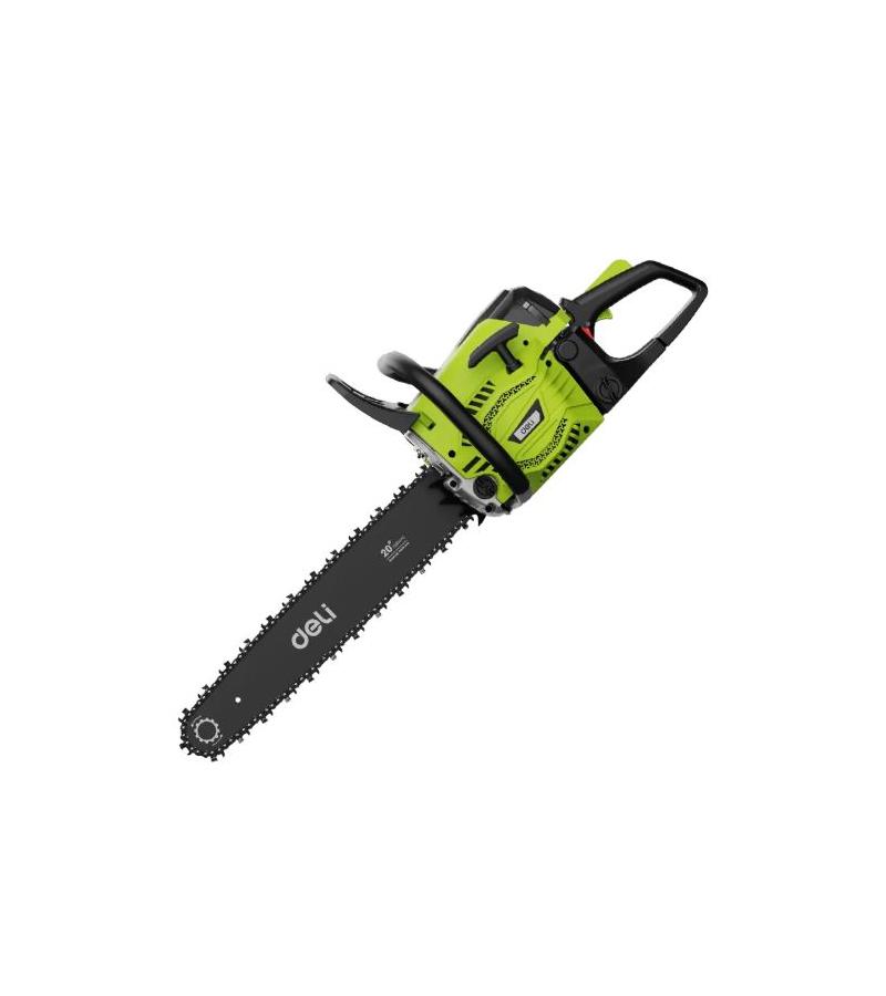 ხერხი ბენზინზე მომუშავე  DE-LJ20-1  3.3kw  20  58cc  GREEN   მწარ.  deli 