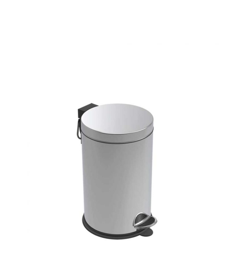 ნაგვის ურნა პედლით  8ლტ  CHROM    P.640008  DUXXA