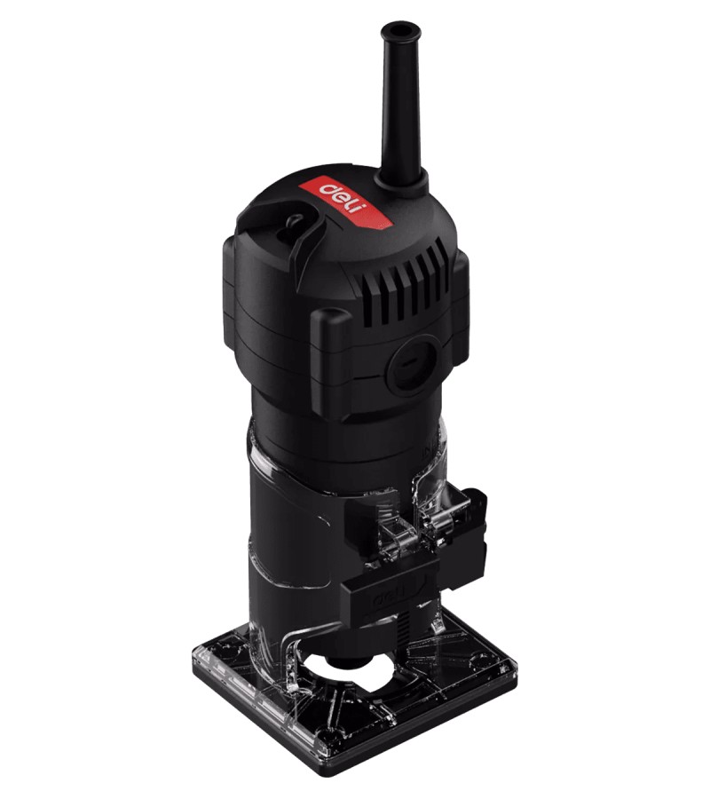 ლამინატის ტრიმერი  550w  6მმ   RED  DE-XB550-1E    მწარ.  deli 