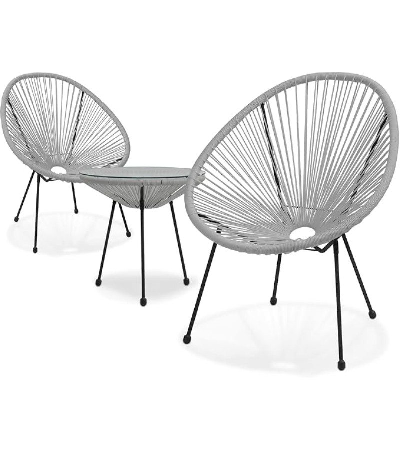 გარე მაგიდა  FS1039T  ზომა: φ46*H45cm-19x1.2mm  ფერი. GREY