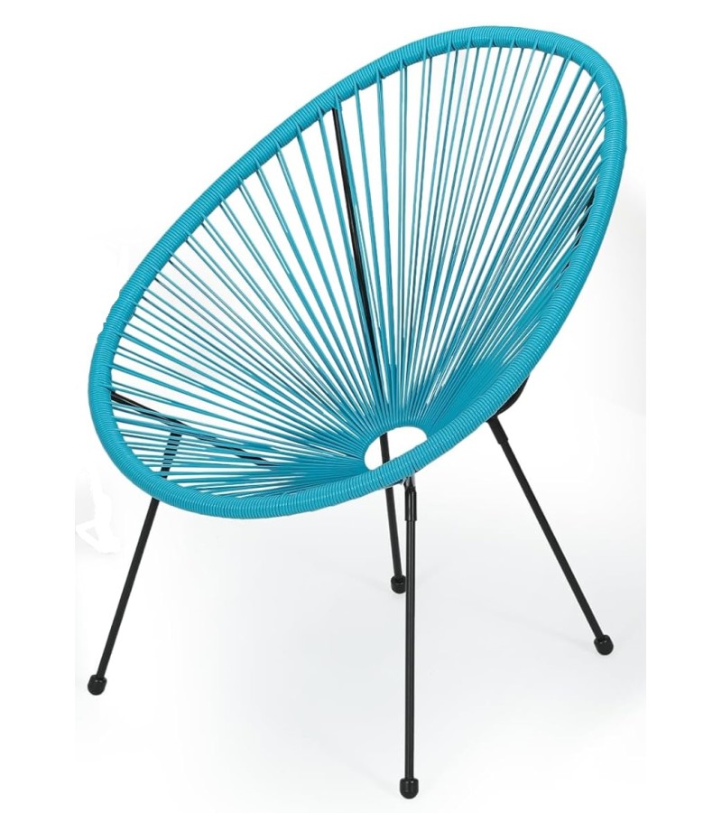 სკამი გარე  FC1039 ზომა: D78*W72*H89cm - 19x1.2mm ფერი: BLUE 