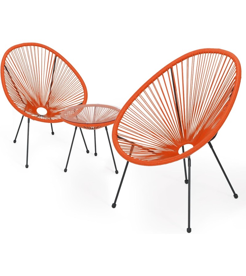 გარე მაგიდა  FS1039T  ზომა: φ46*H45cm-19x1.2mm  ფერი. ORANGE