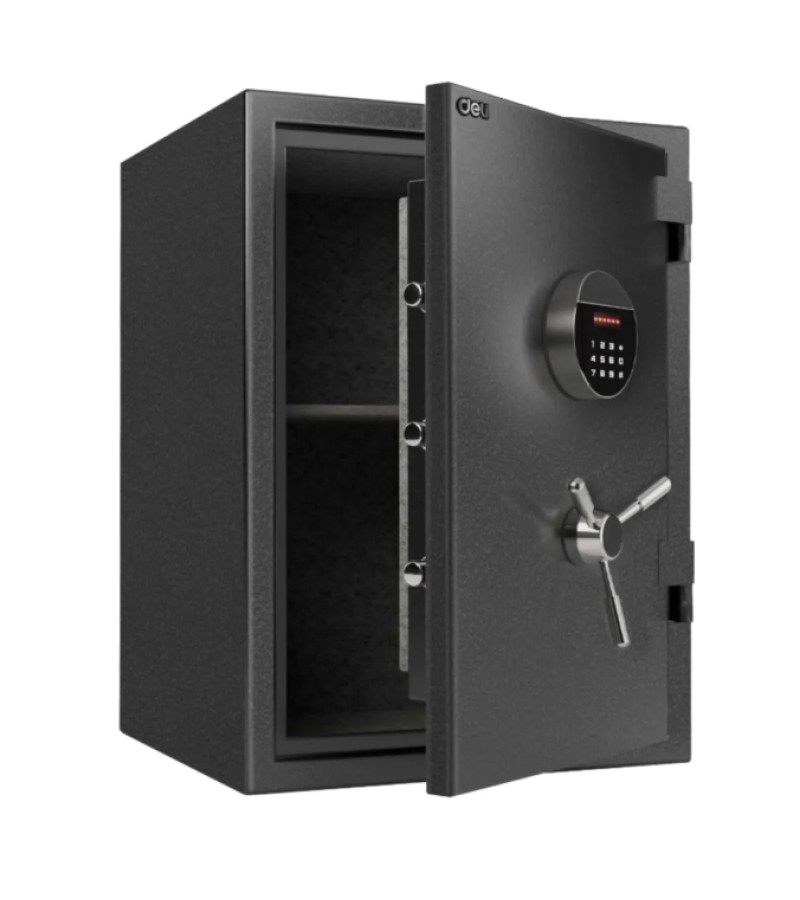 სეიფი  T601  ზომა. 60*45*40 სმ   BLACK   FIREPROOF SAFE   მწარ. d e l i