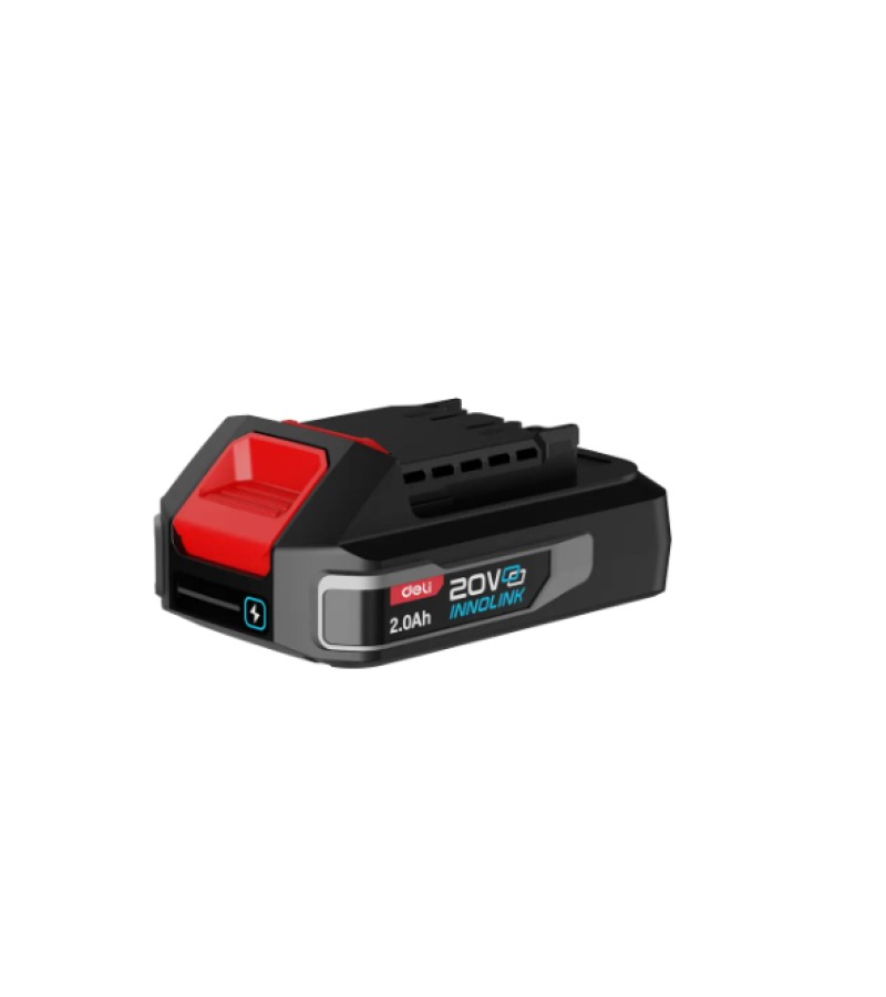 ელემენტი  20V   2Ah*1  DE-DC20A2  RED   მწარ.  deli 