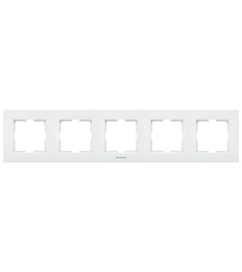 ჩამრთველ-როზეტის კანტი KARRE PLUS 55 5-ნი  თეთრი  WDTF18052WH-AMEA   Panasonic