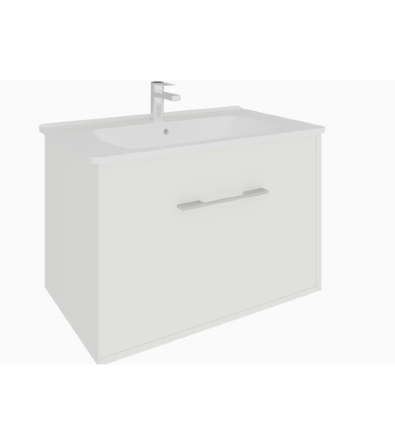 სააბაზანო ავეჯი , კარადა ქვედა  80 სმ   TALYA   ფერი. SATIN WHITE    SERAMIKSAN