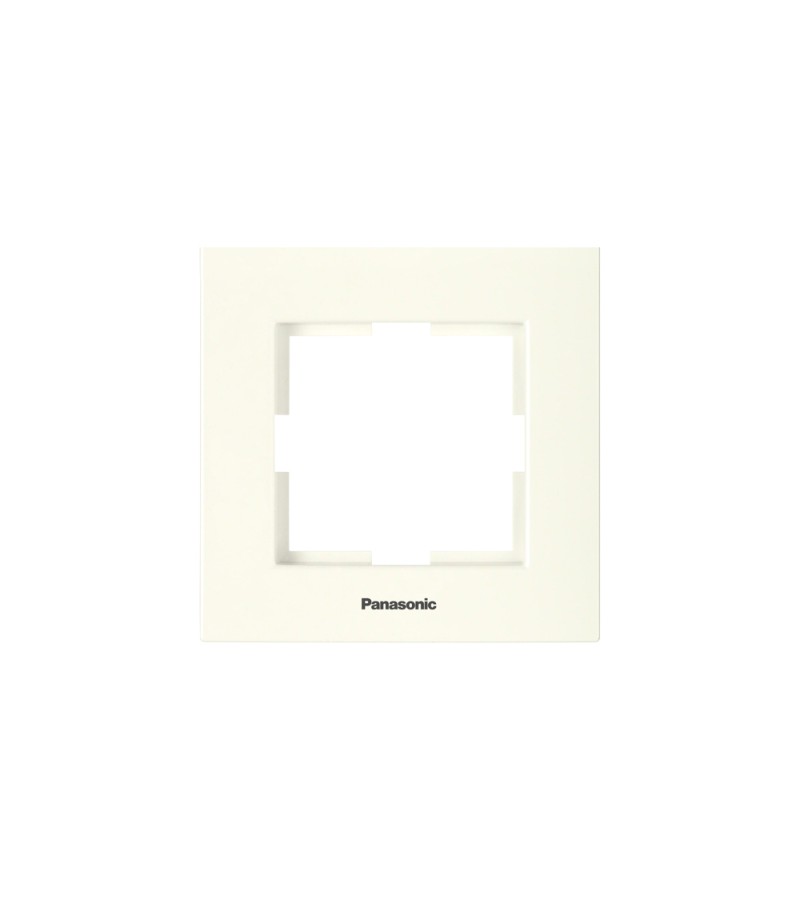 ჩამრთველ-როზეტის კანტი 1-ნი  KARRE PLUS 55  კრემი  WDTF18012BG-AMEA   Panasonic
