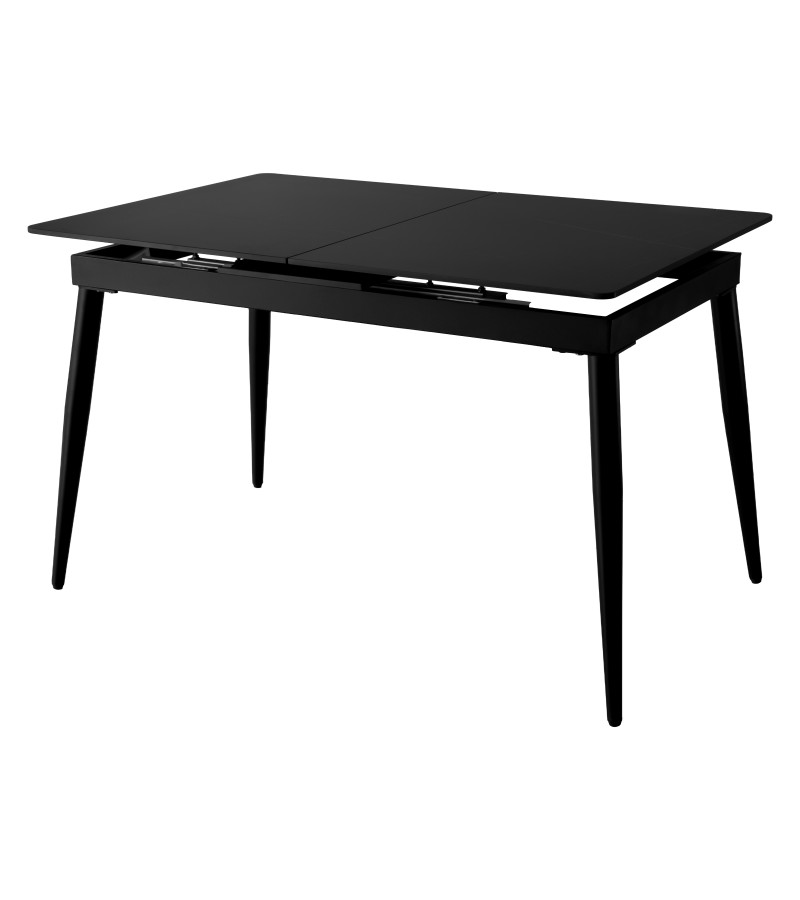 მაგიდა  FSXJY-104   ზომა.120 ( 150 )*90  ფერი:BLACK