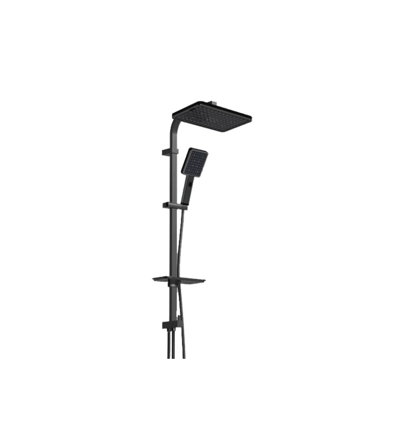 Shower set for outdoor use D.060.S black DUXXA