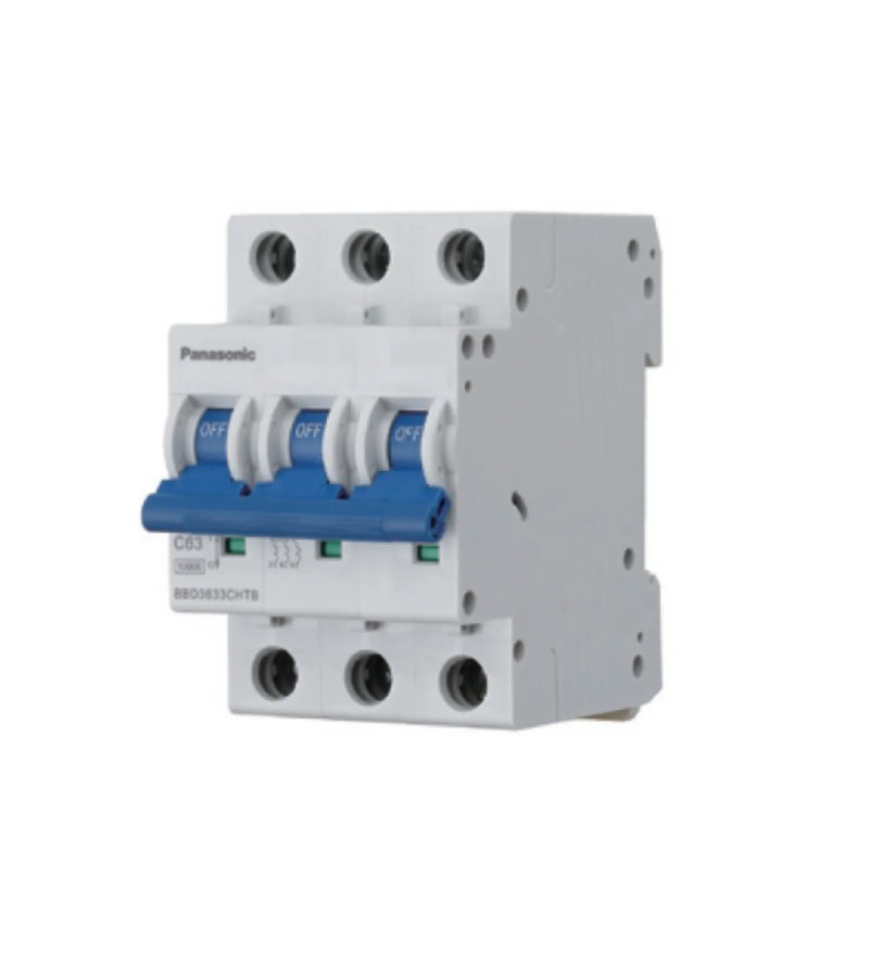 ელექტრო დამცველი  3*40A  C  4,5 kA  BBD3403CSTJ  Panasonic