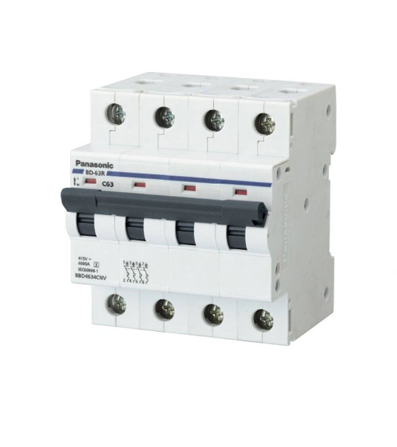 ელექტრო დამცველი   4*40  mA  C/AC  6KA  BBDE44033CNTJ  Panasonic