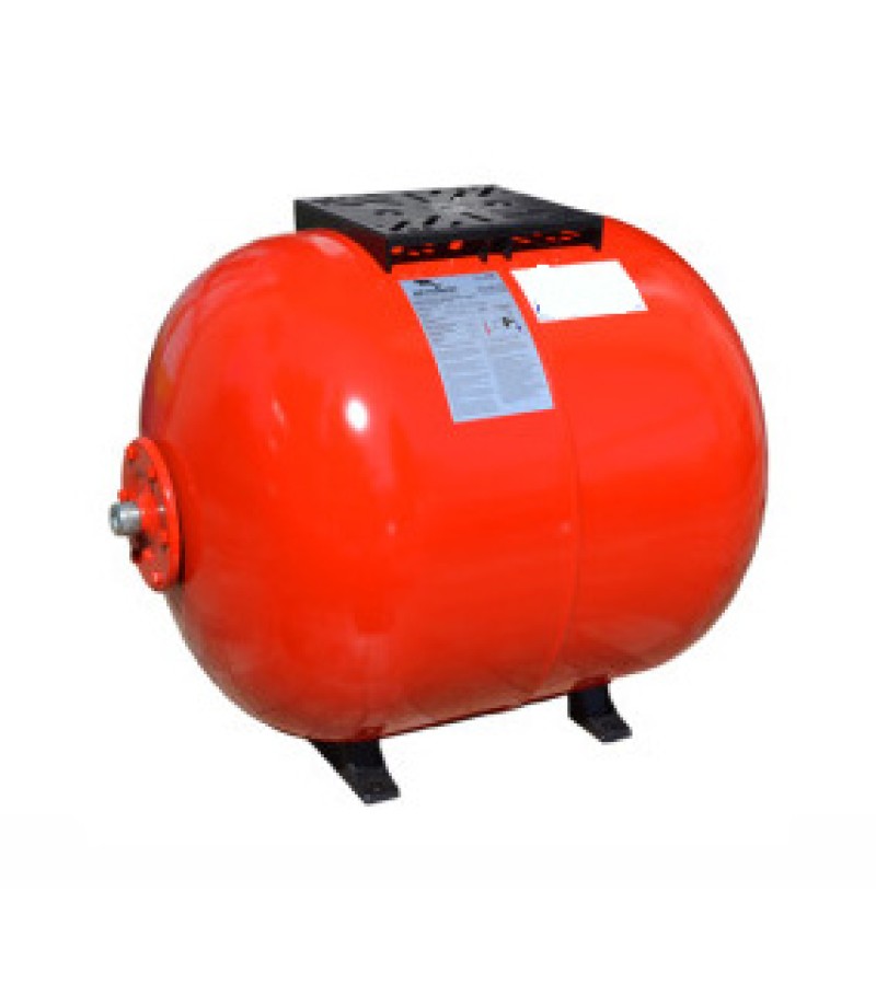 Expansion tank 50 lt horizon.. 1 red / foot 10 BAR bitter. EDS PRES