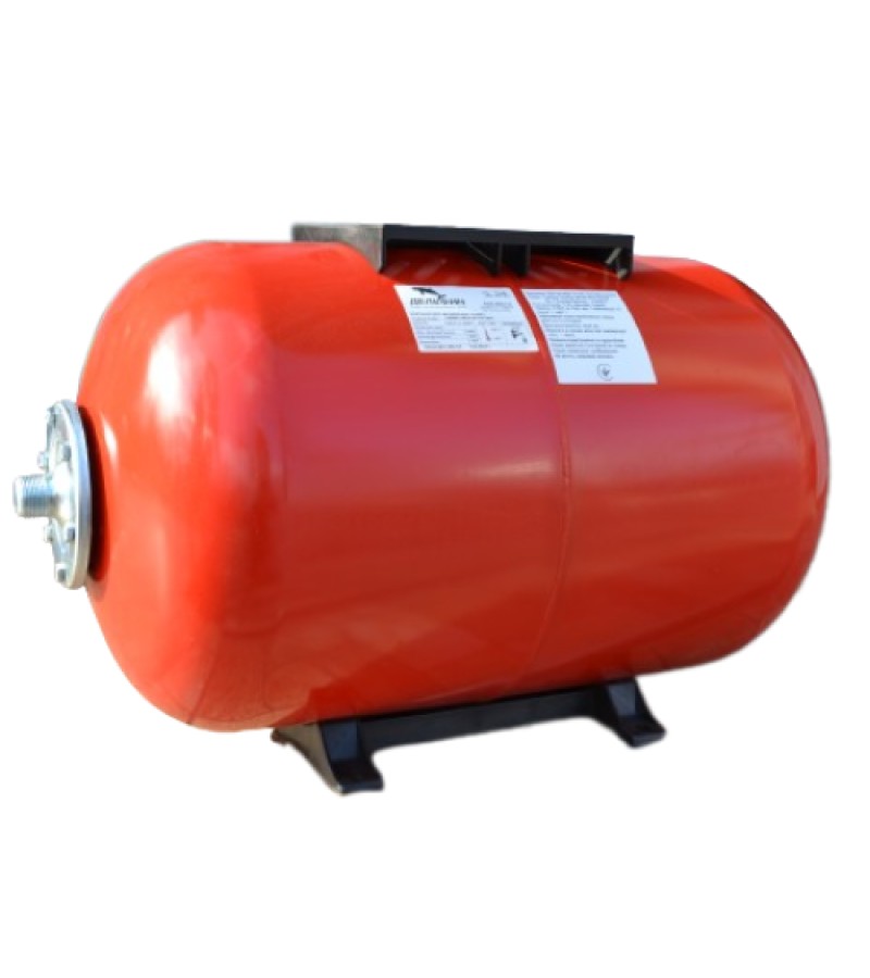 Expansion tank 80 lt horizon.  1 red / foot 10 BAR bitter. EDS PRES