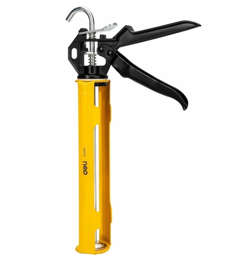 სილიკონის პისტოლეტი  10“ 250მმ'  Alum  DL2370A    მწარ.  deli 