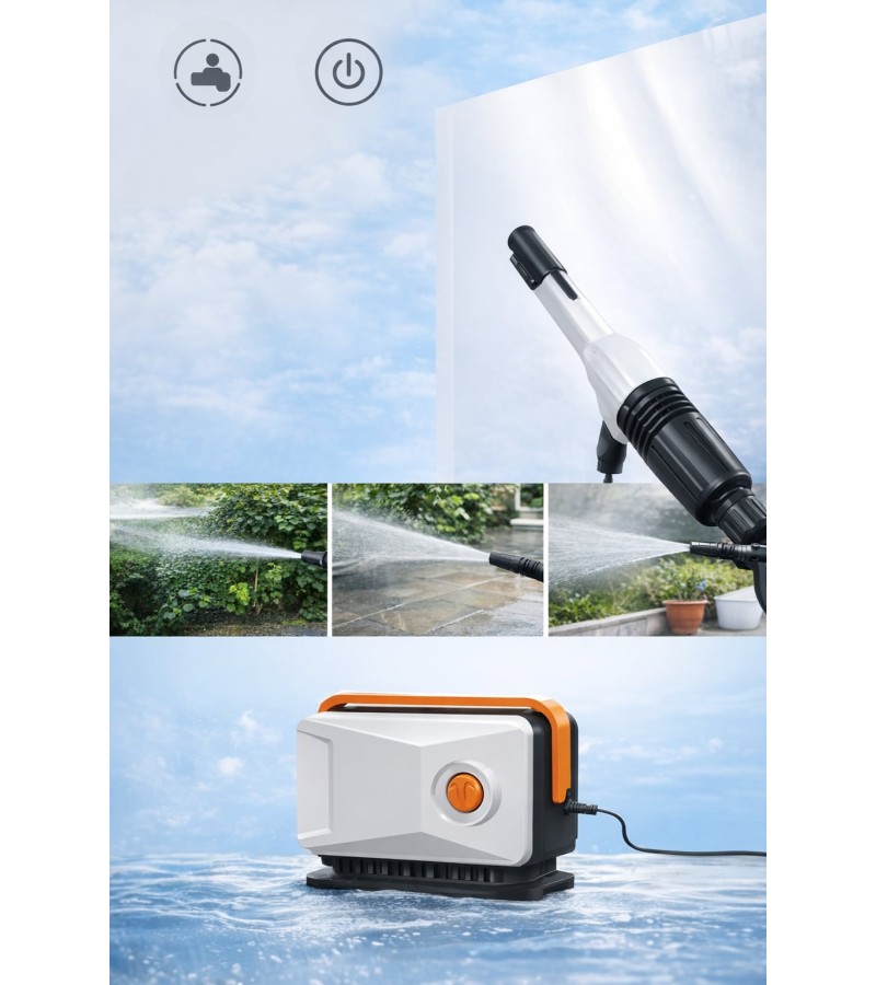 High pressure washer 1400W 80Bar DL882105 bitter.  d e l i 