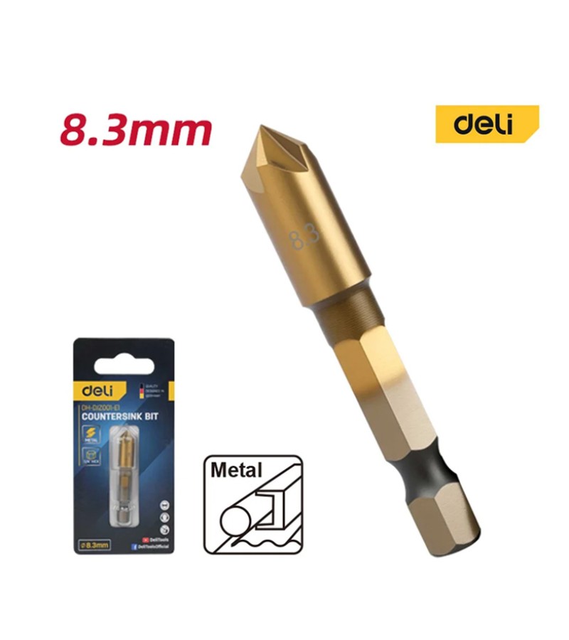 საბურღი პირი (ზენკოვკა)  8.3 მმ   #DH-DJZ001-E1    deli 