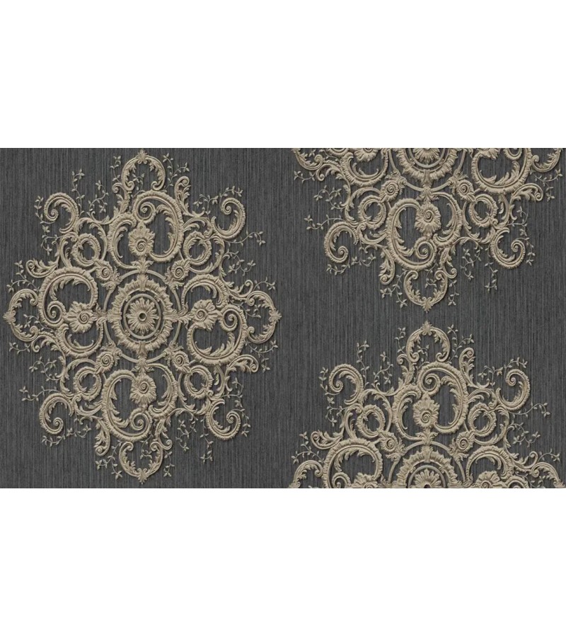 შპალერი ვინილ. ფლიზ. ფუძეზე   #12082-15  Elle ზომა : 1.06*10 მტ. Erismann Germany 