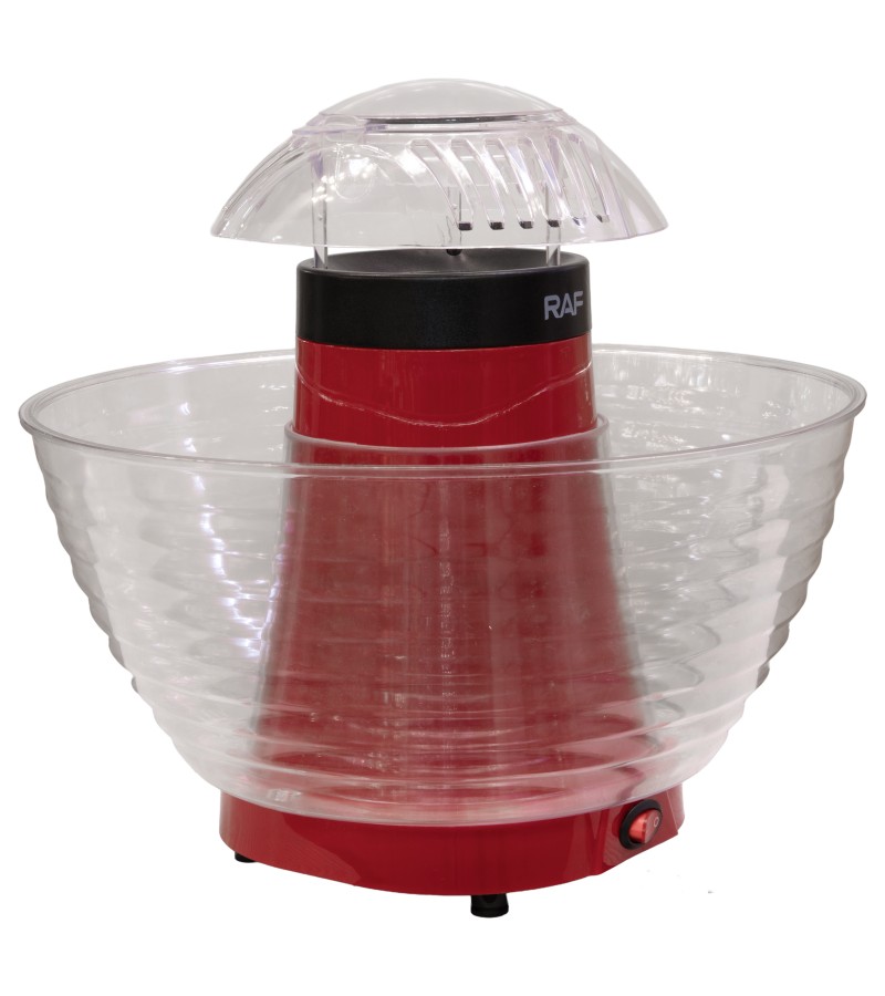 პოპკორნის აპარატი  R.9001  1200W  3.3ლ   მწარ: RAF