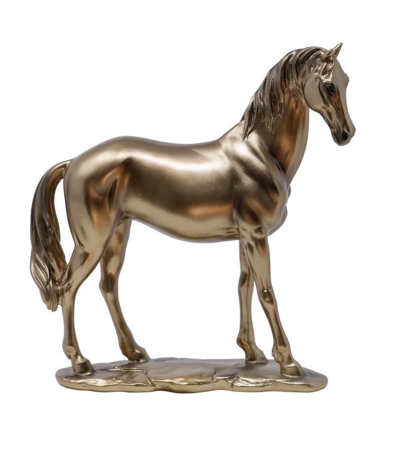 Декоративная лошадка BNGY-53161GT Размер: 27,5*9*30