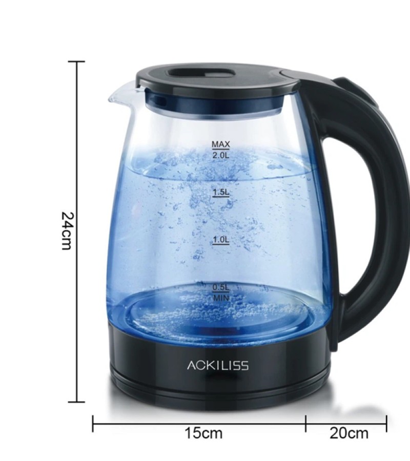 ჩაიდანი ელექტრო  ACL-67218  2ლ   1500W   მწარ. ACKILLISS