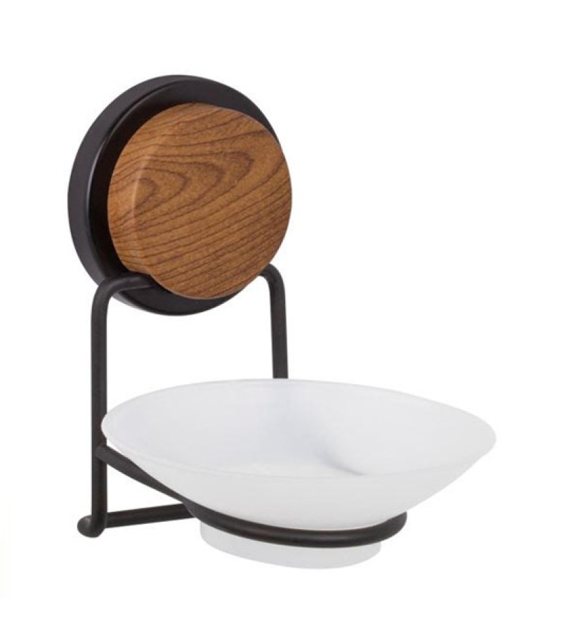 სასაპნე MGS-713W  ფერი: Black/wooden   OKYANUS