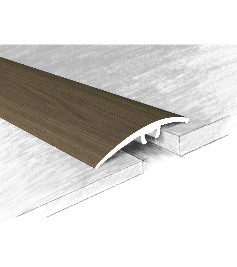 Laminate cover aluminium self-adhesive 41 mm #72-017К 0,90 m Дуб мпр. KTM