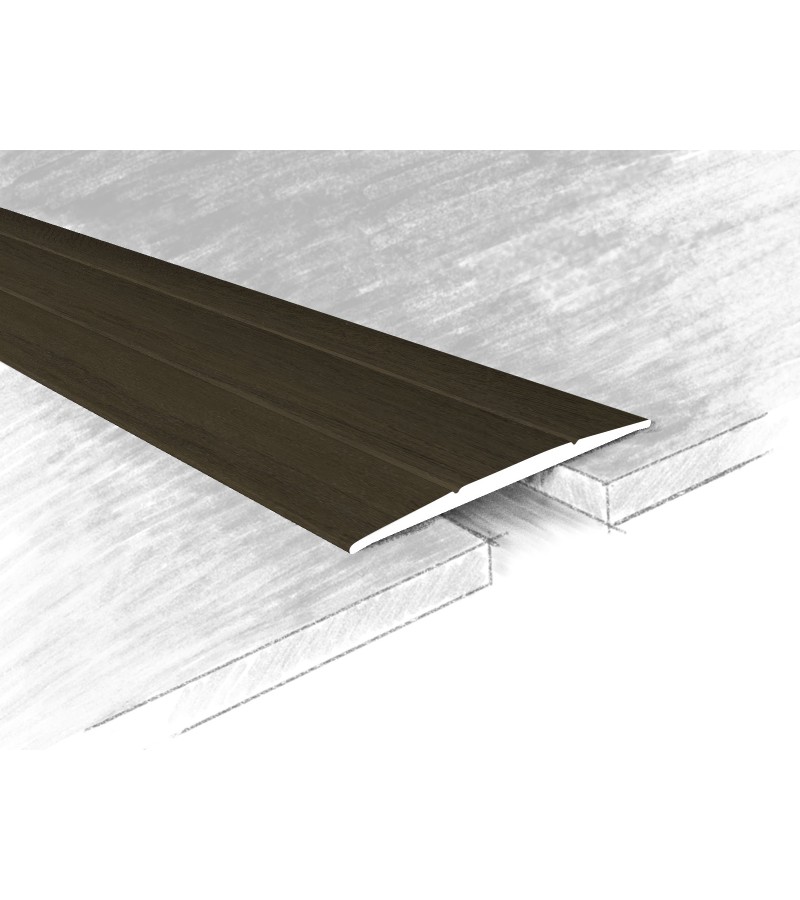 Laminate cover aluminium self-adhesive 33mm #150-307К 0,90m Дуб Топаз мр. KTM