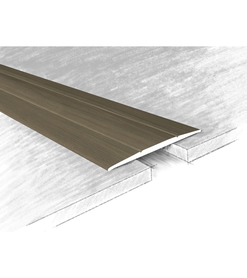 Laminate cover aluminium self-adhesive 33mm #150-106К 0,90m Дуб Сибириана bitter. KTM