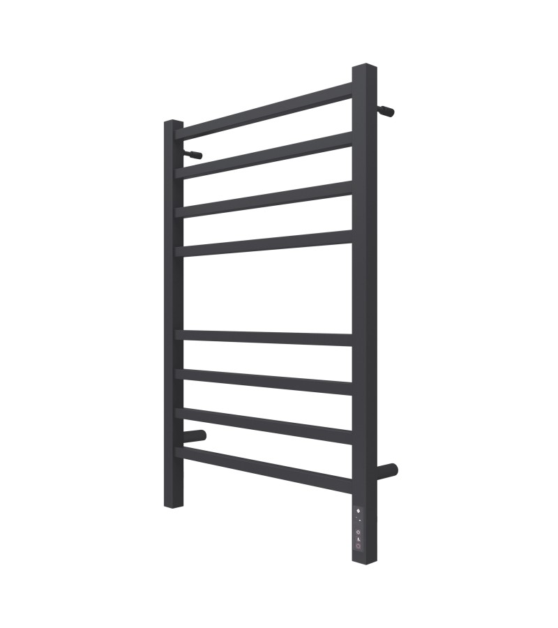 Электросушилка с диммером Ватикан П8 500х800 RAL 9005 чёрный горький. TERMINUS